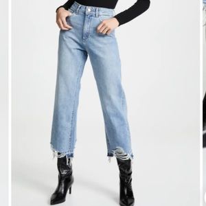 DL1961 Hepburn High Rise Wide Leg Jeans